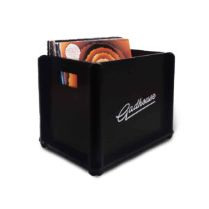 GADHOUSE vinyl storage crate (Black)